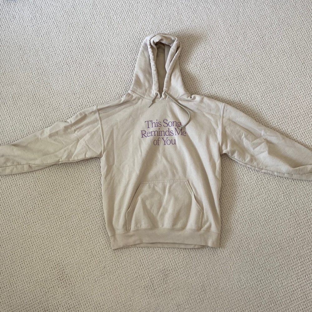 Lonely Ghost: THIS SONG REMINDS ME OF YOU hoodie